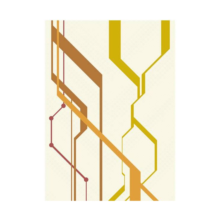 Tapetti Artgeist Metro lines, 50x1000cm