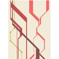 Tapetti Artgeist First subway, 50x1000cm