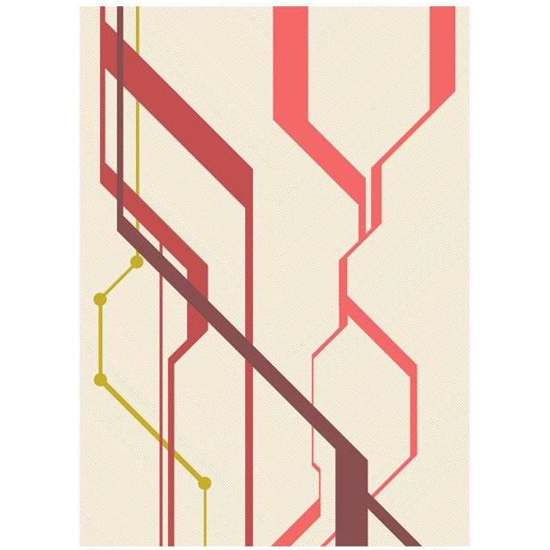 Tapetti Artgeist First subway, 50x1000cm