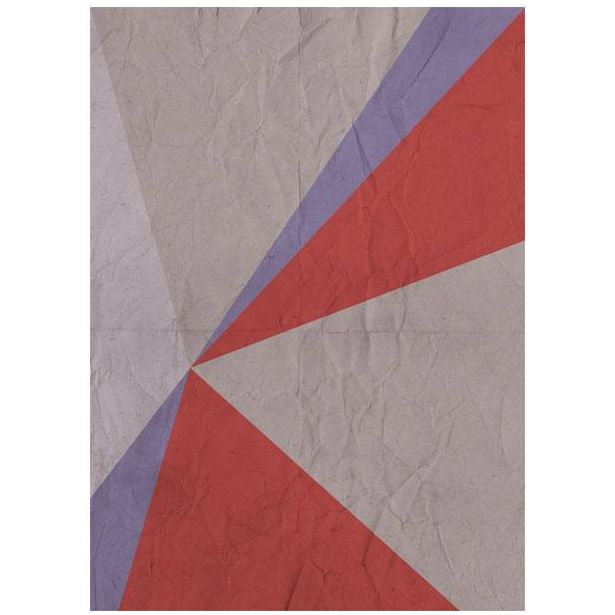 Tapetti Artgeist Triangles!, 50x1000cm