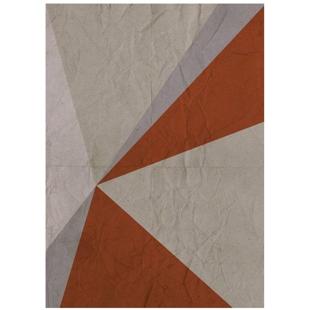 Tapetti Artgeist Triangles - composition, 50x1000cm
