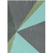 Tapetti Artgeist Gray triangles, 50x1000cm