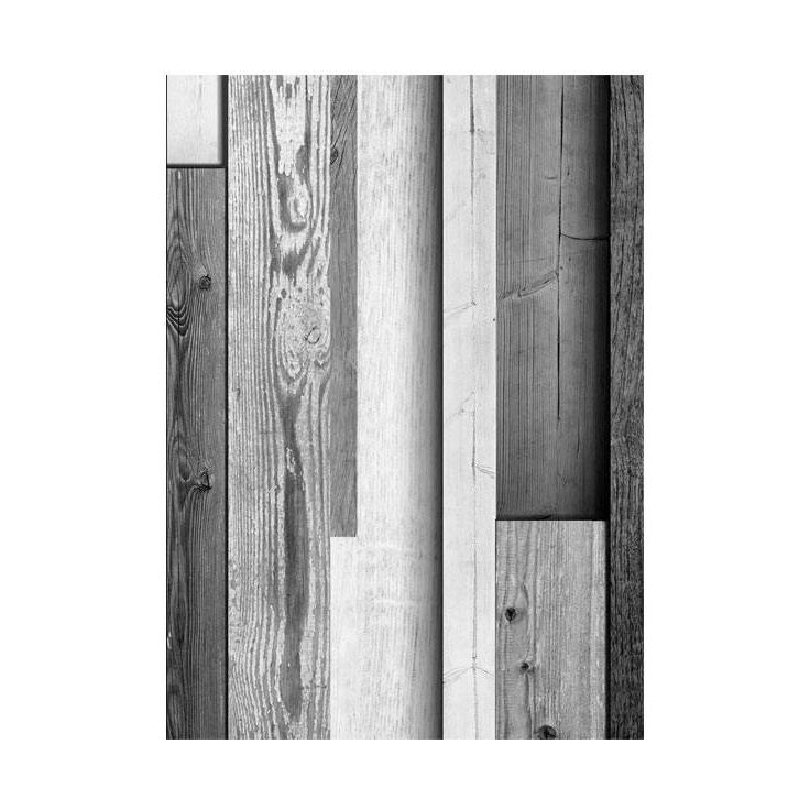 Tapetti Artgeist Gray wood, 50x1000cm