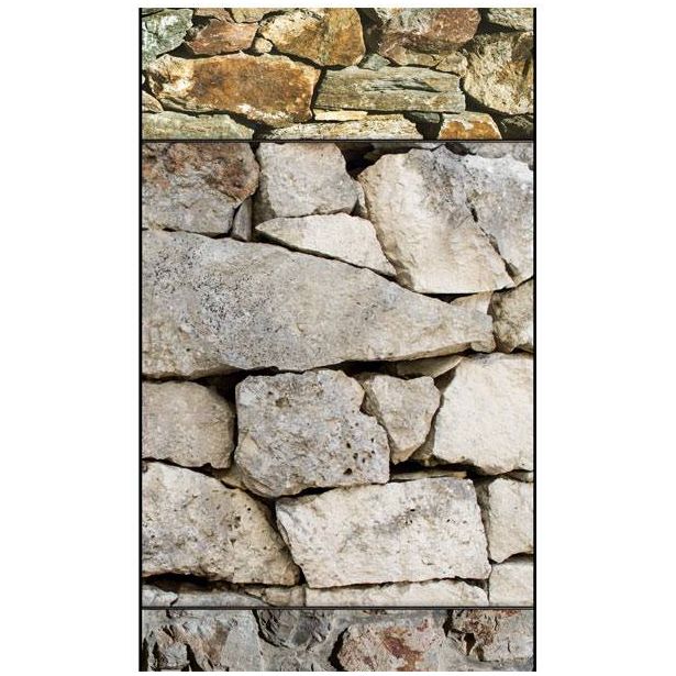 Tapetti Artgeist Puzzle with stones, 50x1000cm