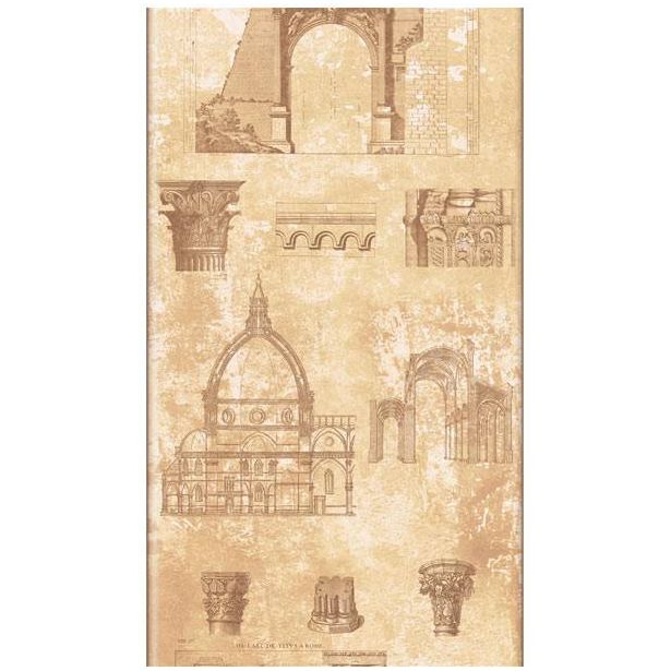 Tapetti Artgeist Architectural pearl, 50x1000cm