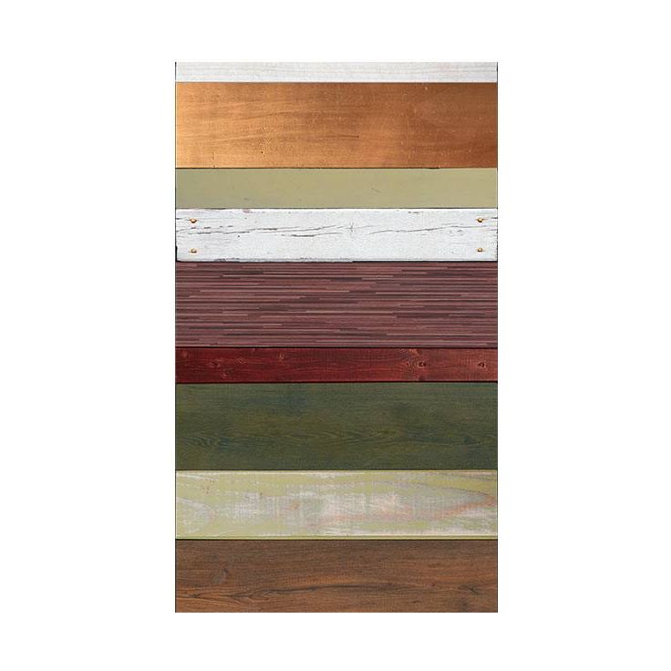 Tapetti Artgeist Rainbow-colored wood tones, 50x1000cm