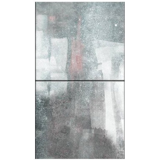 Tapetti Artgeist City shrouded in rain, 50x1000cm