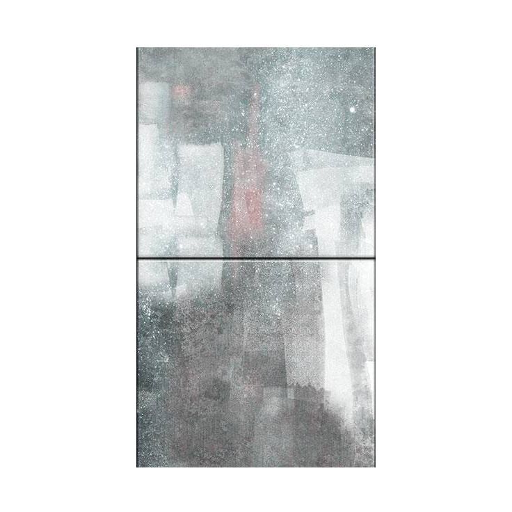 Tapetti Artgeist City shrouded in rain, 50x1000cm