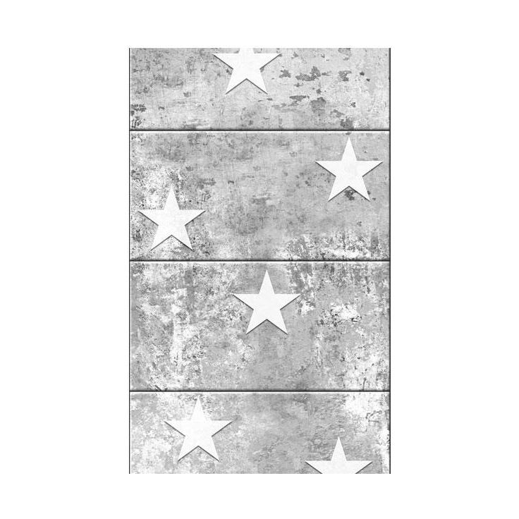 Tapetti Artgeist Stars On Concrete, 50x1000cm