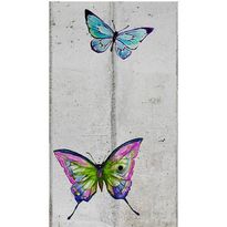 Tapetti Artgeist Butterflies and Concrete, 50x1000cm
