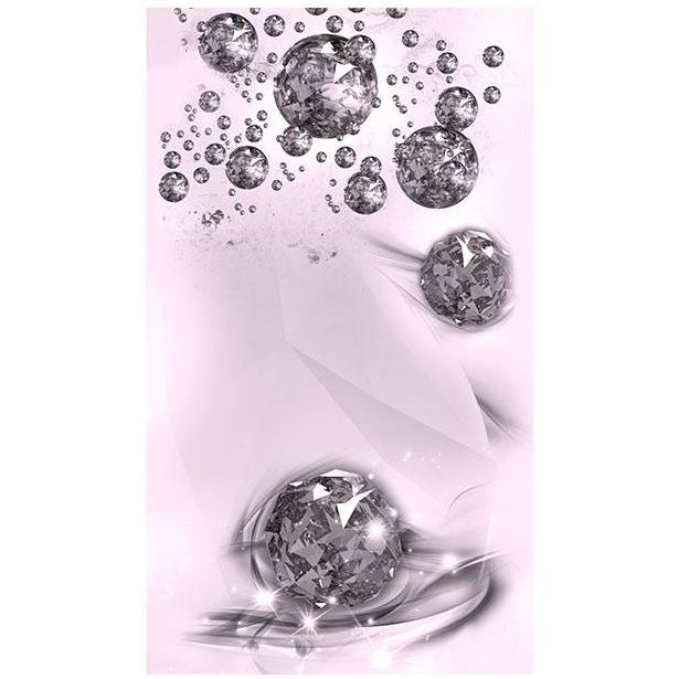 Tapetti Artgeist Pink Jewels, 50x1000cm