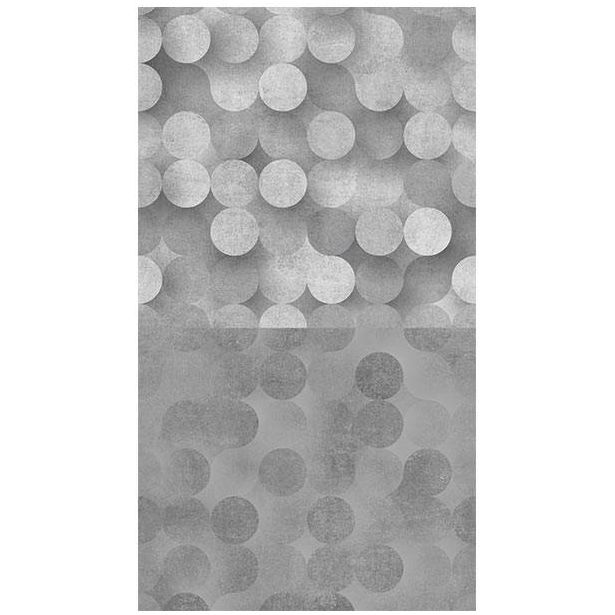 Tapetti Artgeist Light Grey Rain, 50x1000cm