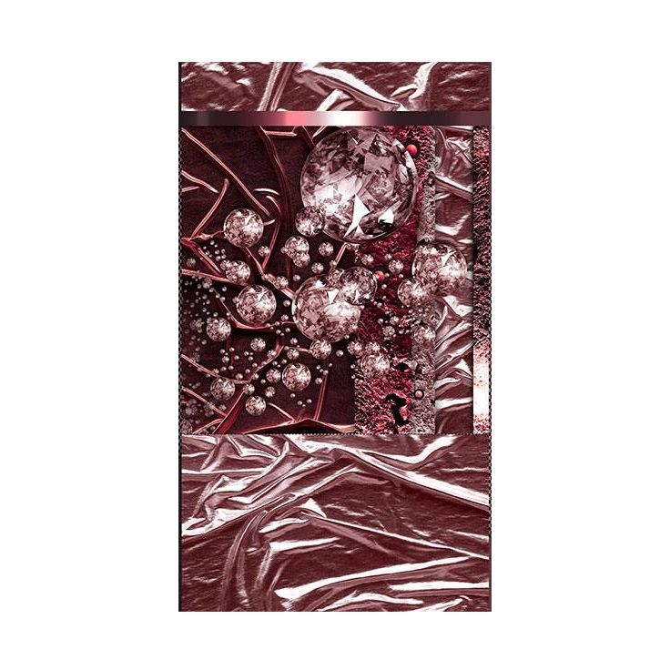 Tapetti Artgeist Carmine Madness, 50x1000cm