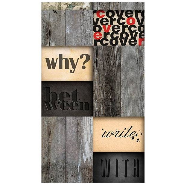 Tapetti Artgeist Wooden Inscription, 50x1000cm
