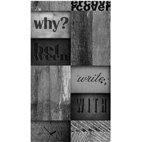 Tapetti Artgeist Mosaic of Words, 50x1000cm