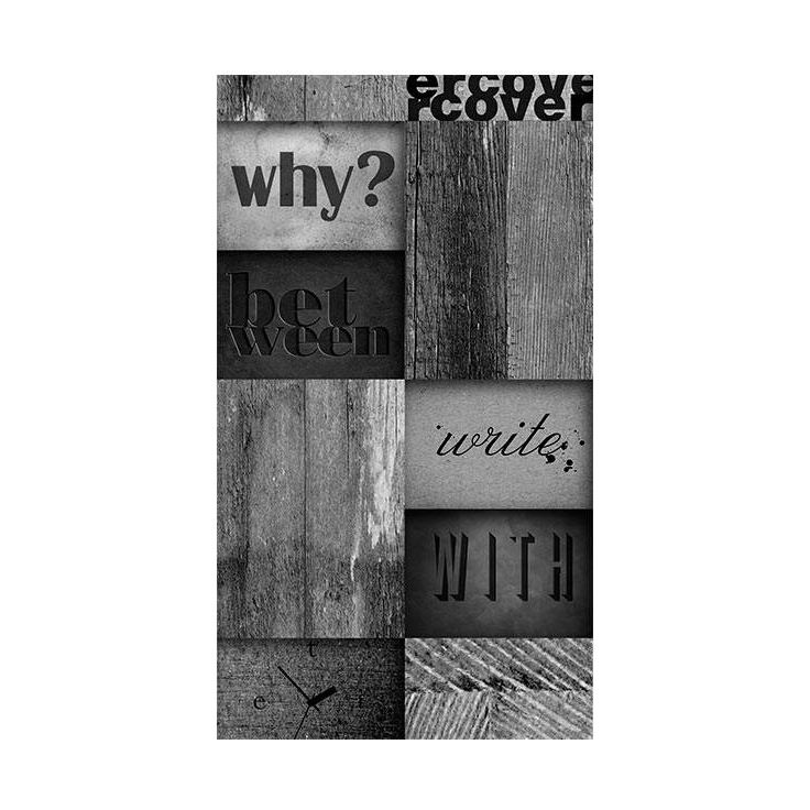 Tapetti Artgeist Mosaic of Words, 50x1000cm