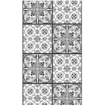 Tapetti Artgeist Black Ornament, 50x1000cm