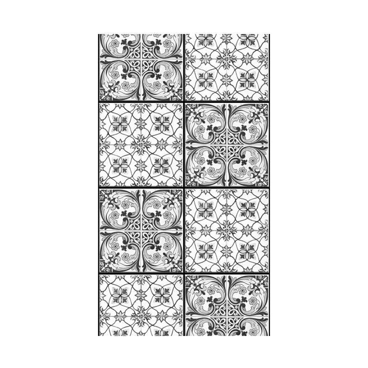 Tapetti Artgeist Black Ornament, 50x1000cm