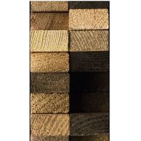 Tapetti Artgeist Protected by the Wooden Weave, 50x1000cm