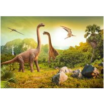 Sisustustarra Artgeist Dinosaurs, eri kokoja