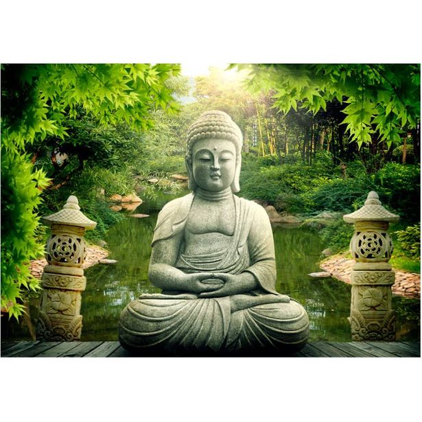 Sisustustarra Artgeist Buddha's garden, eri kokoja