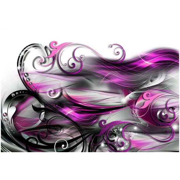 Sisustustarra Artgeist Purple expression, eri kokoja