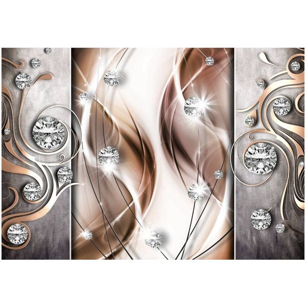 Sisustustarra Artgeist Brown and Diamonds, eri kokoja