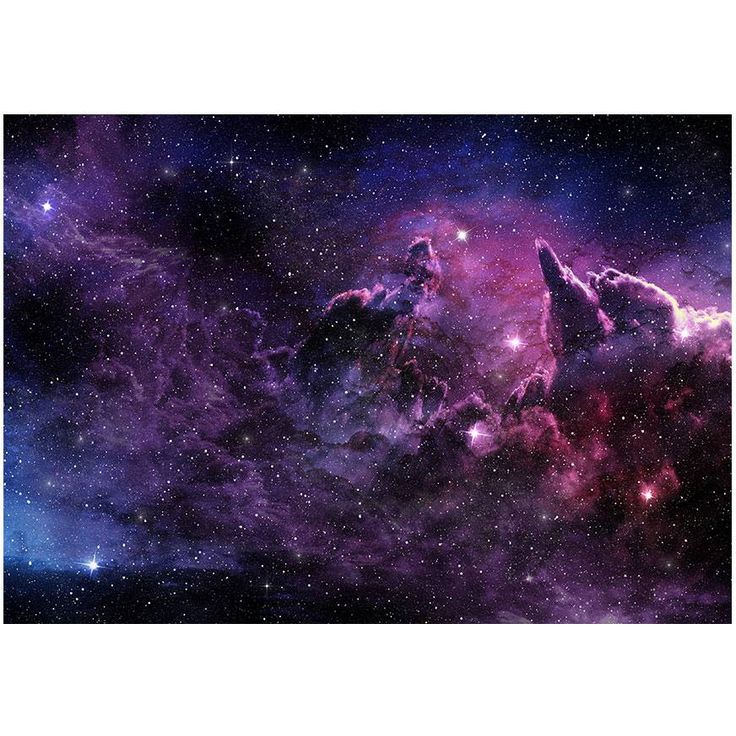 Sisustustarra Artgeist Purple Nebula, eri kokoja