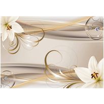 Sisustustarra Artgeist Lilies and The Gold Spirals, eri kokoja