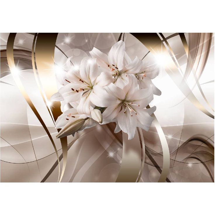 Sisustustarra Artgeist Lily Bunch, eri kokoja