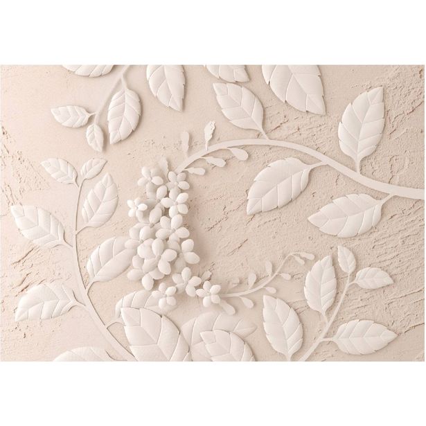 Sisustustarra Artgeist Beige Paper Flowers, eri kokoja