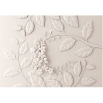 Sisustustarra Artgeist Cream Paper Flowers, eri kokoja