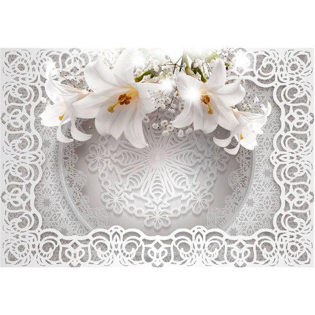 Sisustustarra Artgeist Lilies and Ornaments, eri kokoja