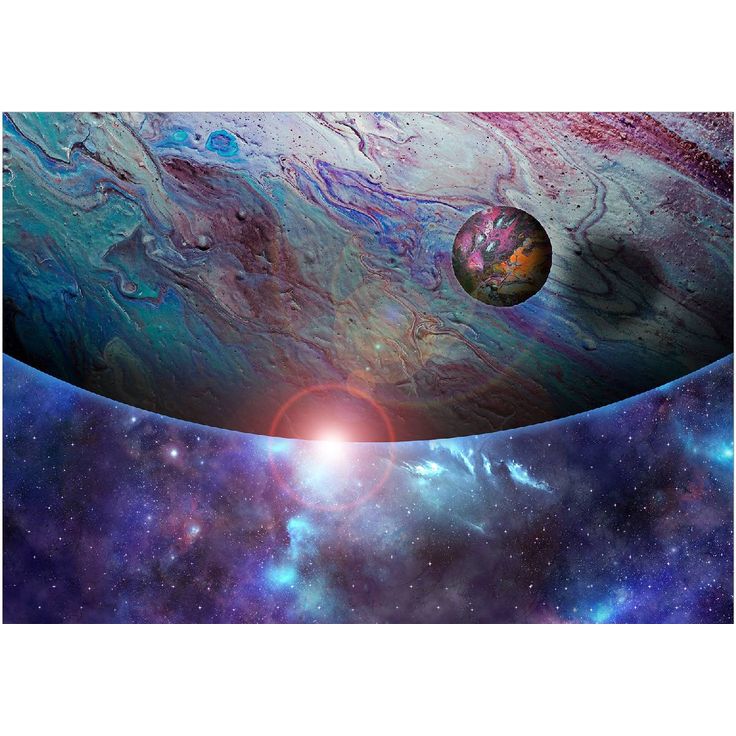 Sisustustarra Artgeist In Orbit, eri kokoja