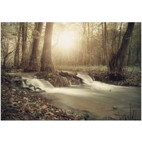 Sisustustarra Artgeist Forest Cascade, eri kokoja
