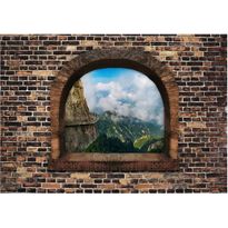 Sisustustarra Artgeist Stony Window: Mountains, eri kokoja
