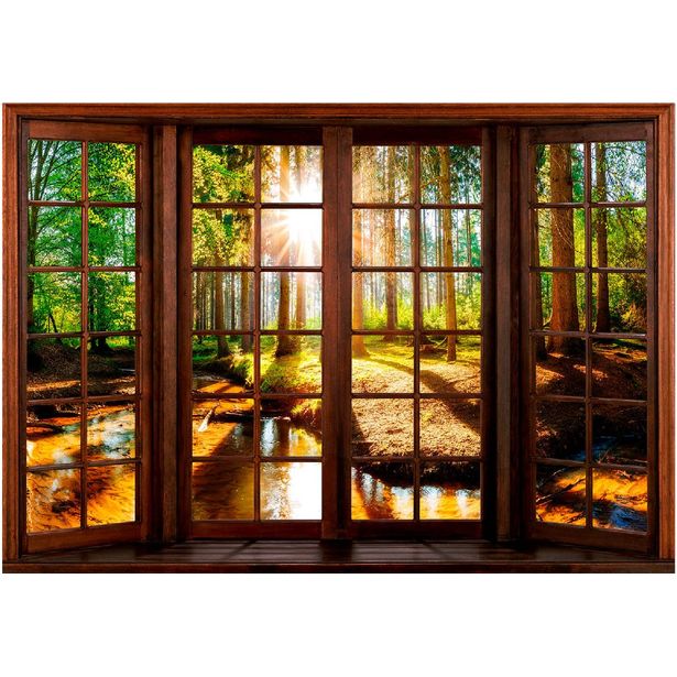 Sisustustarra Artgeist Forest Terrace, eri kokoja