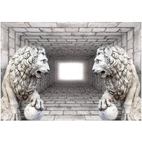 Sisustustarra Artgeist Stone Lions, eri kokoja