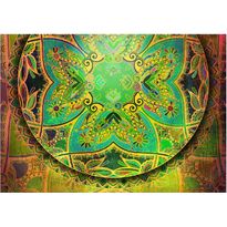 Sisustustarra Artgeist Mandala: Emerald Fantasy, eri kokoja