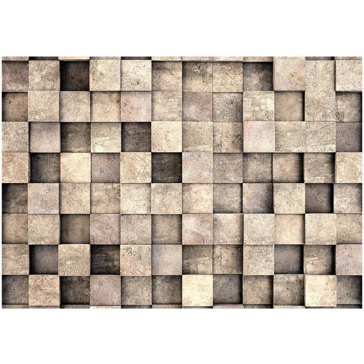 Sisustustarra Artgeist Beige Squares, eri kokoja