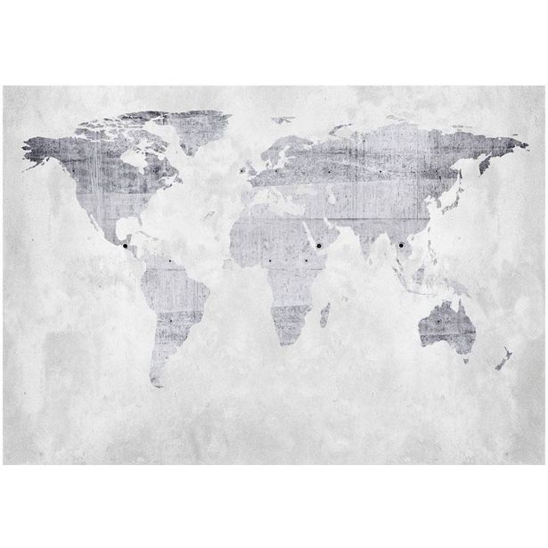 Sisustustarra Artgeist Concrete Map, eri kokoja