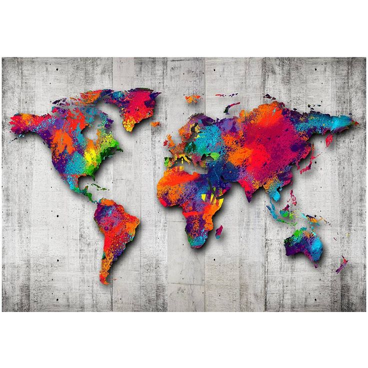 Sisustustarra Artgeist Concrete World, eri kokoja