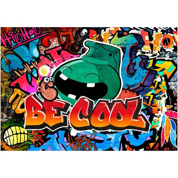 Sisustustarra Artgeist Be Cool, eri kokoja