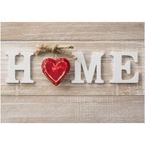 Sisustustarra Artgeist Home Heart II, eri kokoja