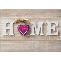 Sisustustarra Artgeist Home Heart, eri kokoja