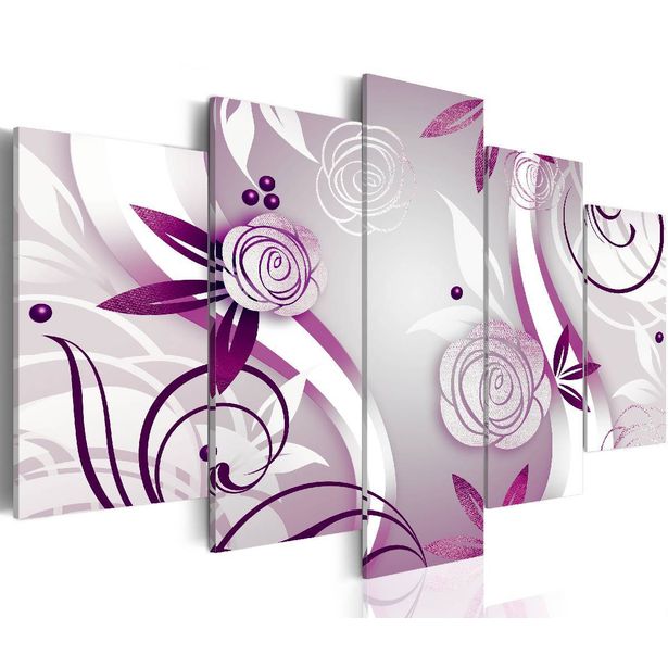 Taulu Artgeist Violet roses eri kokoja