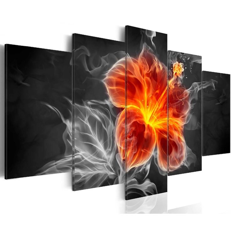 Taulu Artgeist Smoky flower eri kokoja
