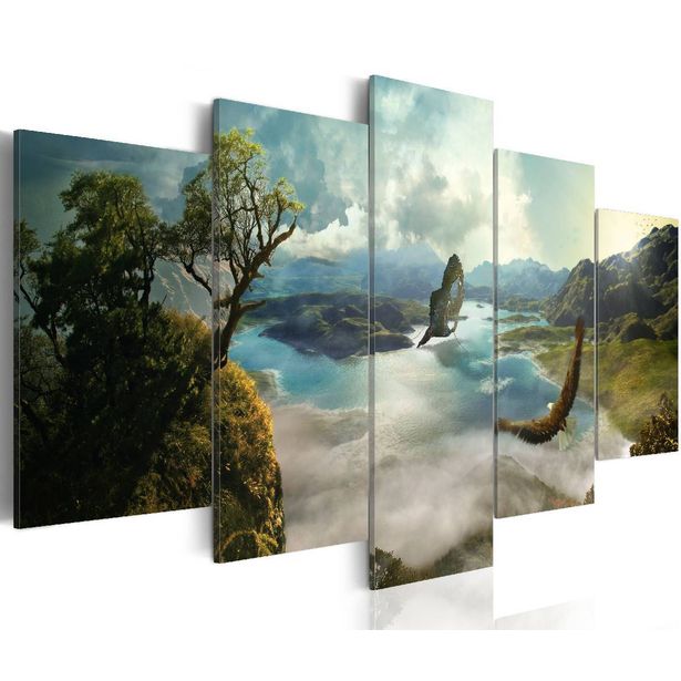 Taulu Artgeist Falconin lento eri kokoja
