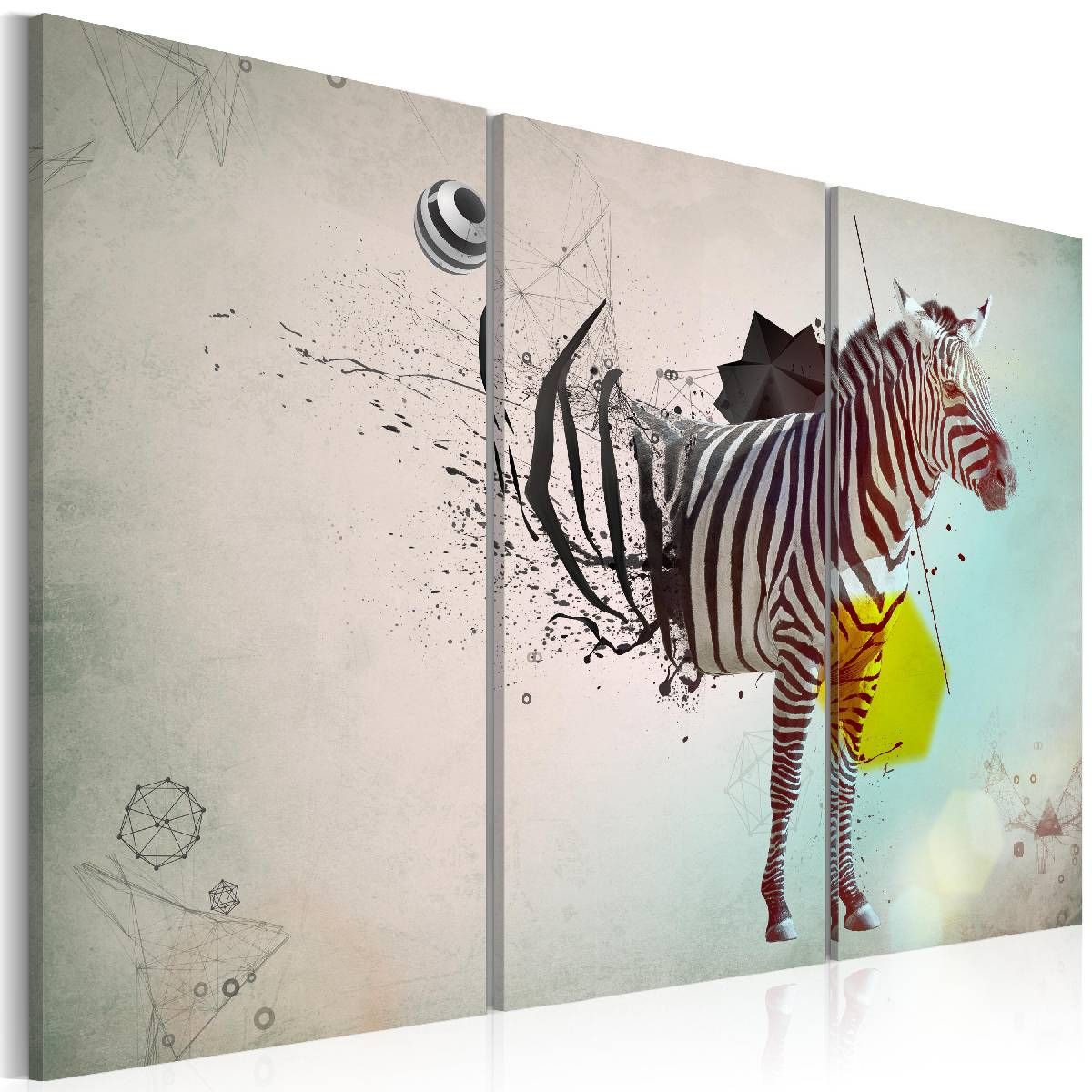 Taulu Artgeist Abstrakti Seepra, 60x90cm