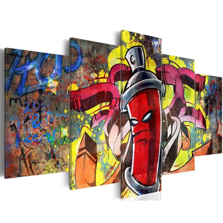 Taulu Artgeist Angry spray can eri kokoja